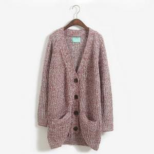 Wild Loose Sweater Cardigan Coat Ax092809ax..
